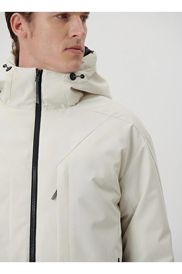 MAVİ KAPÜŞONLU CEKET+ 0110441-83746 - 2