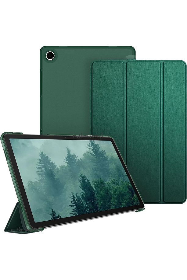 Samsung Galaxy Tab A9 Plus 11 inç Uyumlu Kılıf Smart Standlı Case Pu Deri Akıllı Uyku Modlu Sm-X210 - 1