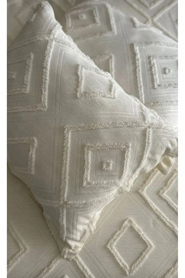 Tek Kişilik Yatak Örtüsü (Renk Ekru) 180×250 - 2