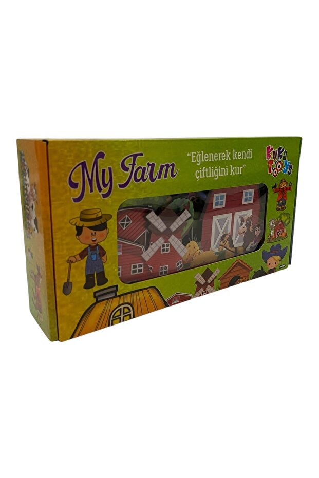 My Farm 24 Pieces Wooden Toy Box Game Activity Developer Fun Yourself Farm Cour Puzzle