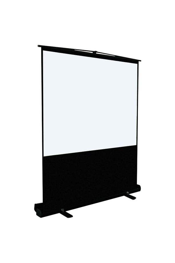 145X82 Cm Taşınabilir Portatif Pull Up Floor Screen Projeksiyon Perdesi (Ptx-140) - 1