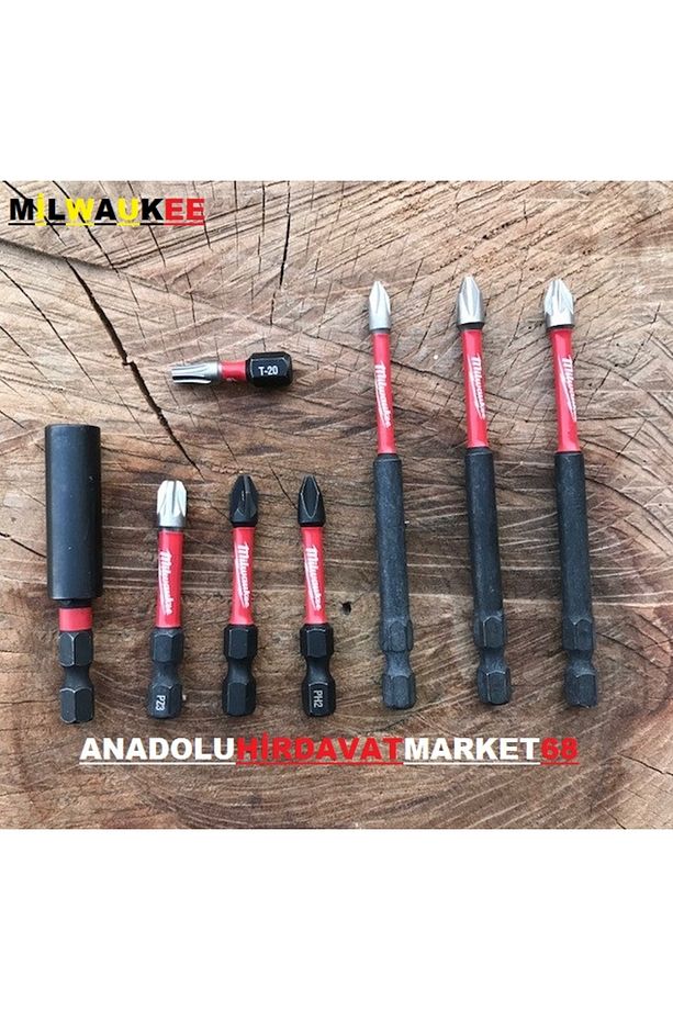 Yıldız Bits Uç Uzatma Seti Yıldız Sıkma Uç Cobalt Set 8pcs - 1