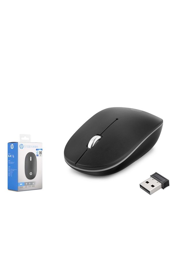 S1500 Plus Wireless Mouse Sessiz 800/1600 Dpi Siyah - 1