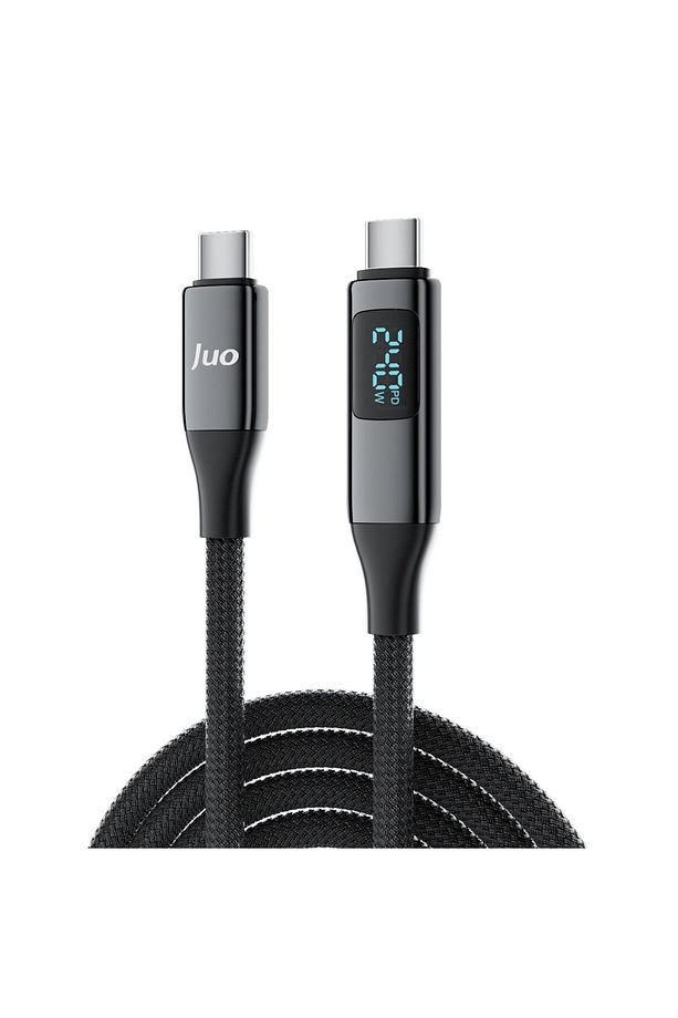 240w Usb 3.1 Gen2 10gbps E-mark Çipli Led Display 4k 60hz Görüntü Ve Type-c Hızlı Şarj Kablosu 1 - 1