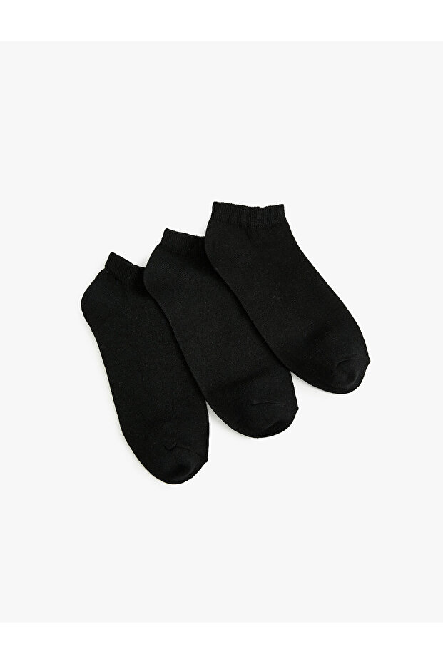 Basic 3-Piece Booties Socks Set