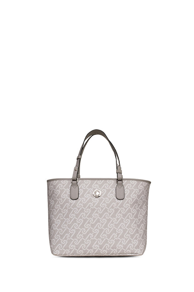 White Gray Women's Shoulder Bag Us24106