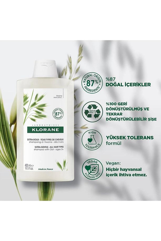 Yulaf Içerikli Ultra Hassas Şampuan 400 ml - 2