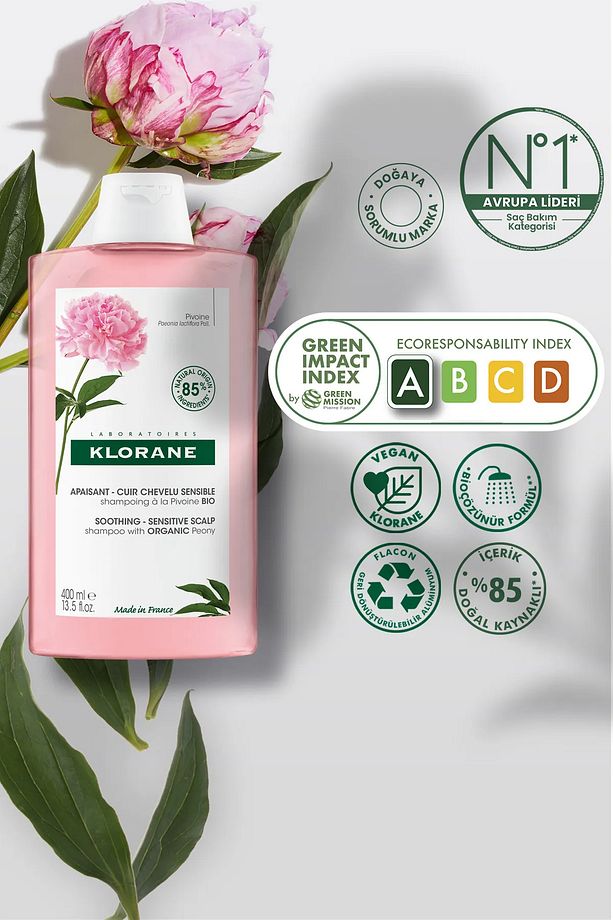 Organik Şakayık Içerikli Ferahlatıcı Şampuan 400 ml - 5