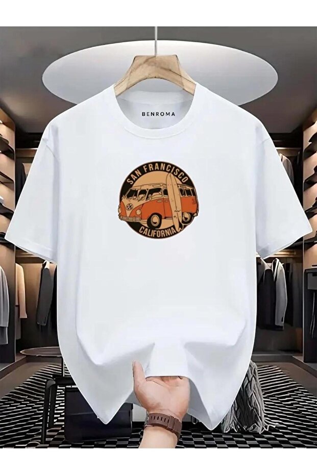 Woswos San Francisco Printed Oversize Tee