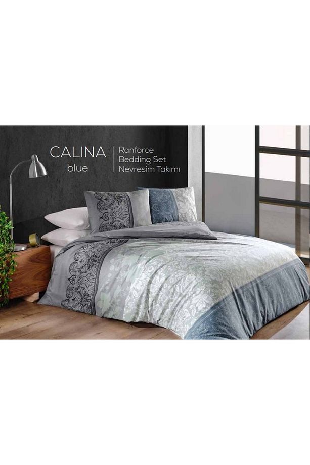 Çift Kişilik %100 Pamuklu Ranforce Kapitoneli Nevresim Takımı - 4 Mevsim Set - 1