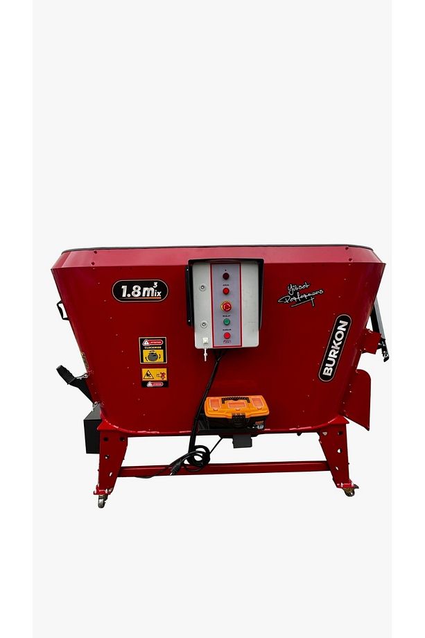 BURKON 1.8m3 220VOLT ÇİFT HELEZONLU YEM KARMA MAKİNESİ - 2