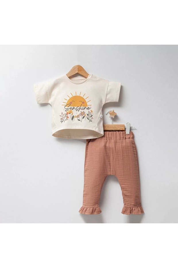 Sunshine Muslin Set of 2 5203 Cream