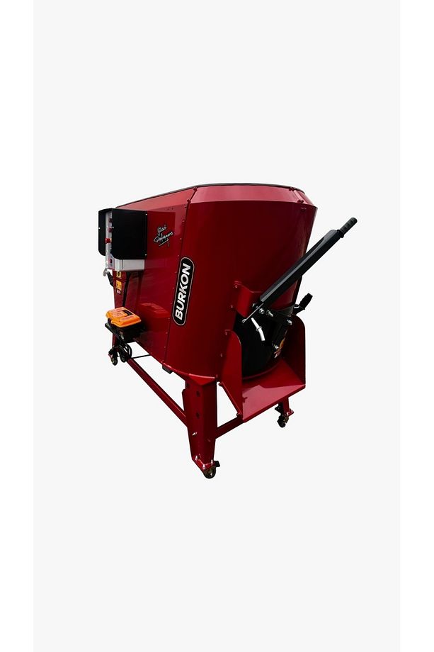 BURKON 1.8m3 220VOLT ÇİFT HELEZONLU YEM KARMA MAKİNESİ - 1