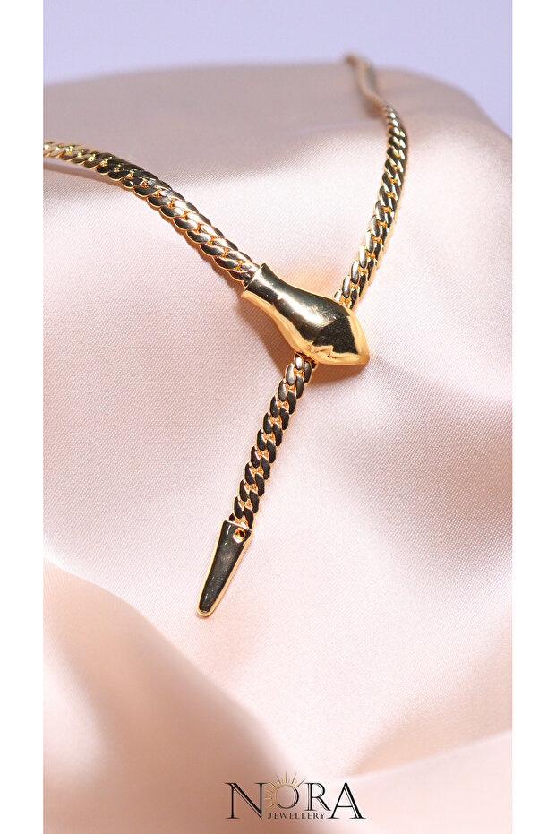 Yılan Dekolte Kolye - 3