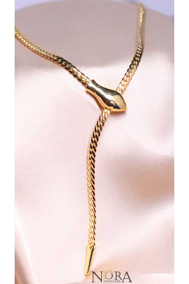 Yılan Dekolte Kolye - 1