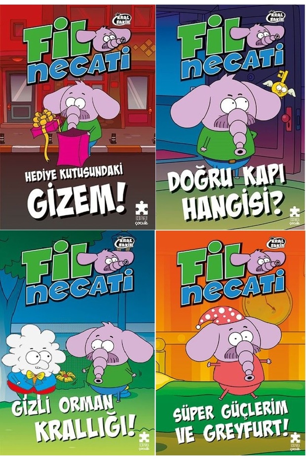 Fil Necati 4 Kitap Set