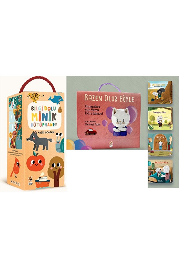 Bilgi Dolu Minik Kütüphanem + Bazen Olur Böyle / 2'li Set