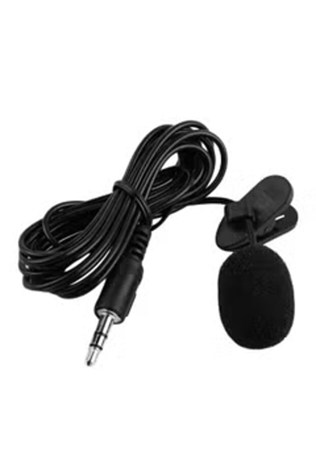 Lapel Lavalier Microphone 46509 Black - 1