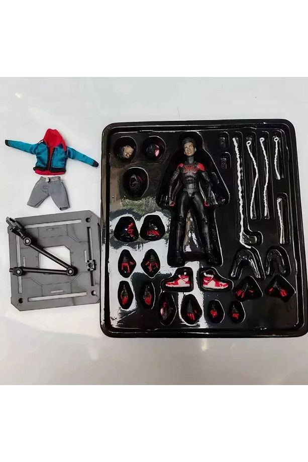 Spider-man Spiderman Across The Spider-verse Miles Morales Örümcek Adam Figür Oyuncak Spider Man V5 - 3