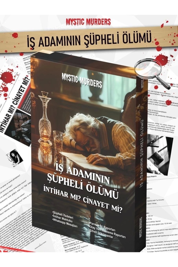 The suspicious death of a businessman detective game - case solving game - crime solving game - murder game murder