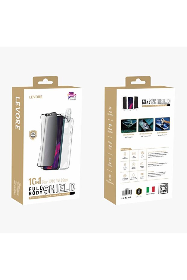 واقي شاشة 10 في 1 لهاتف iPhone 14 Plus - الخصوصية - 2