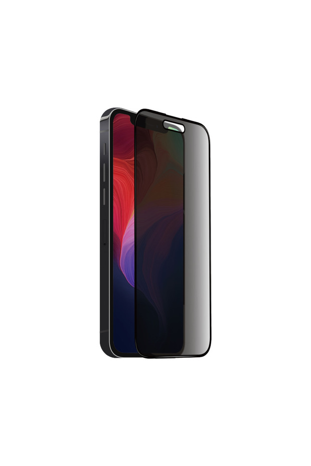 واقي شاشة سيراميكي لجهاز iPhone 13 Pro Max - أسود للخصوصية