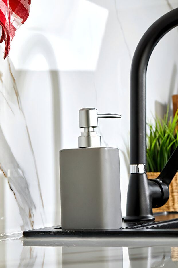 Stonware Kare Sıvı Sabunluk - 4