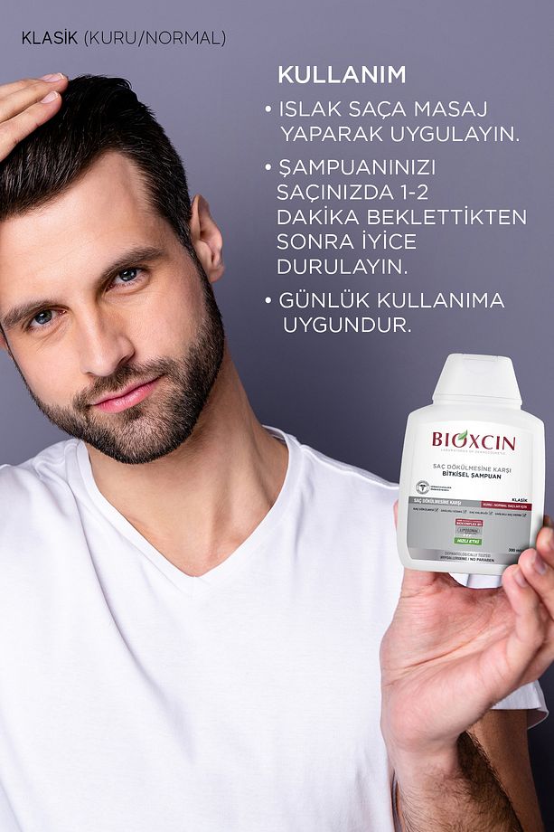 Klasik Kuru Ve Normal Saçlar Için Şampuan- - 4