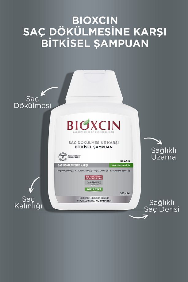 Klasik Yağlı Saçlar Için Şampuan 300 Ml- - 5