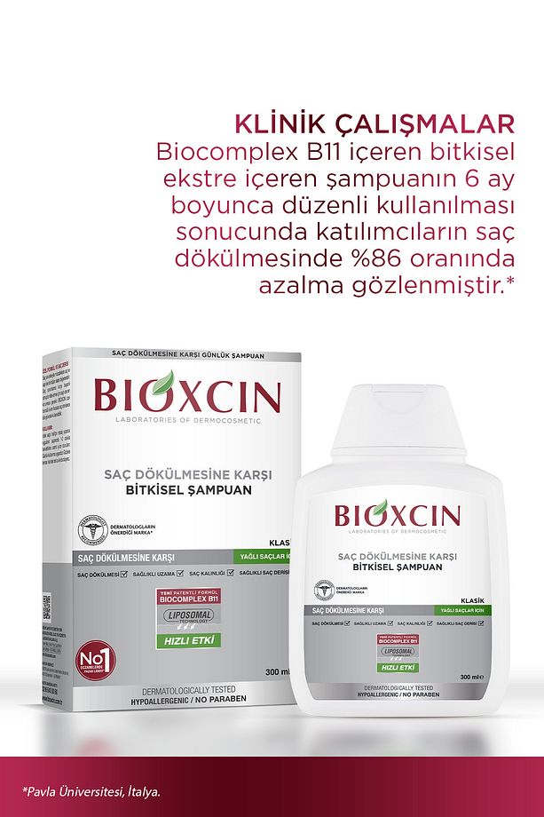Klasik Yağlı Saçlar Için Şampuan 300 Ml- - 6