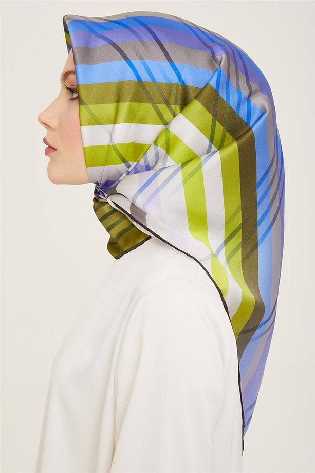 51 Twill İpek Eşarp 9107D - 3