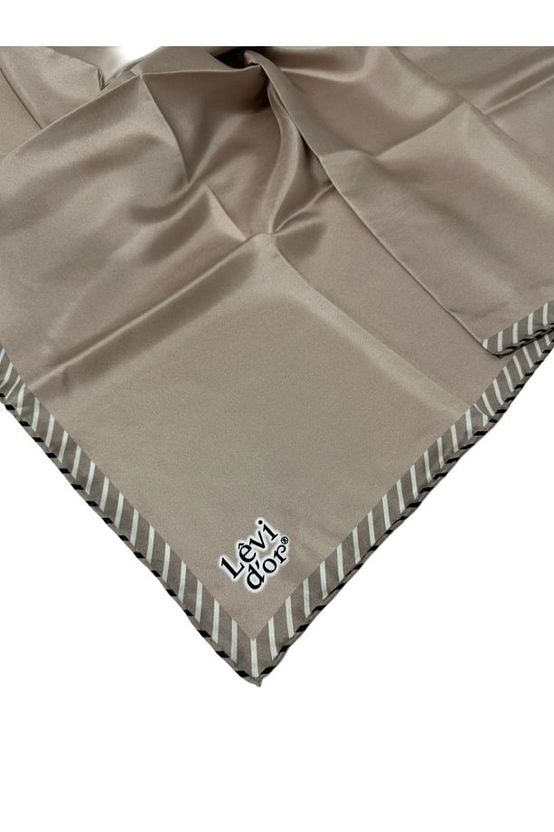 90 X 90 %100 SAF TWİLL İPEK EŞARP - 04438 - 2