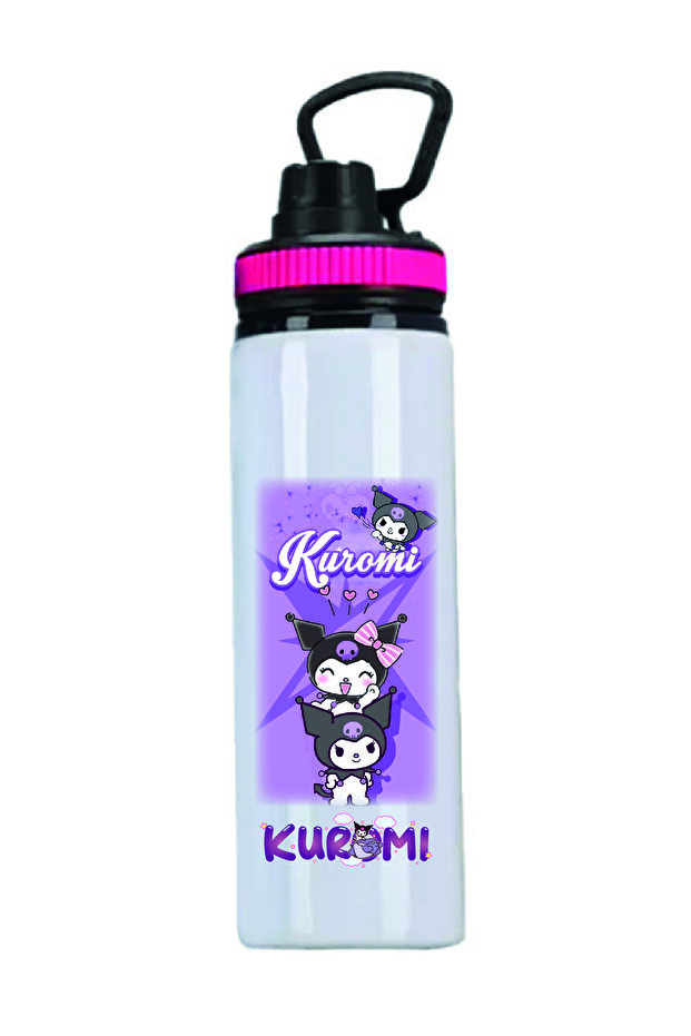 Kuromi Printed Water Bottle - 850Mlt - 053