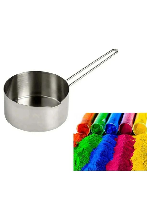 Mum Yapım Seti Boyalı Mum Eritme Kabı 750 Ml + Mum Boyası 5 Renk Parafin Eritme Mum Yapımı - 1