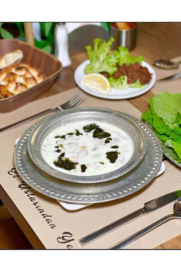 Bakır Beyran Paça Çorba Tabak - 1