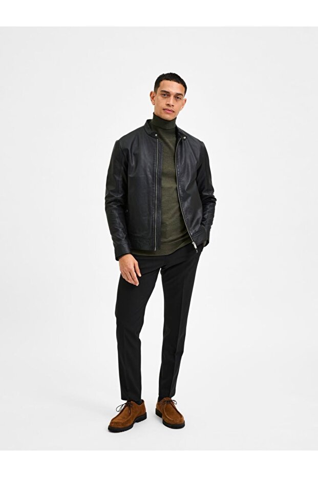 Lederjacke Klassische - 4