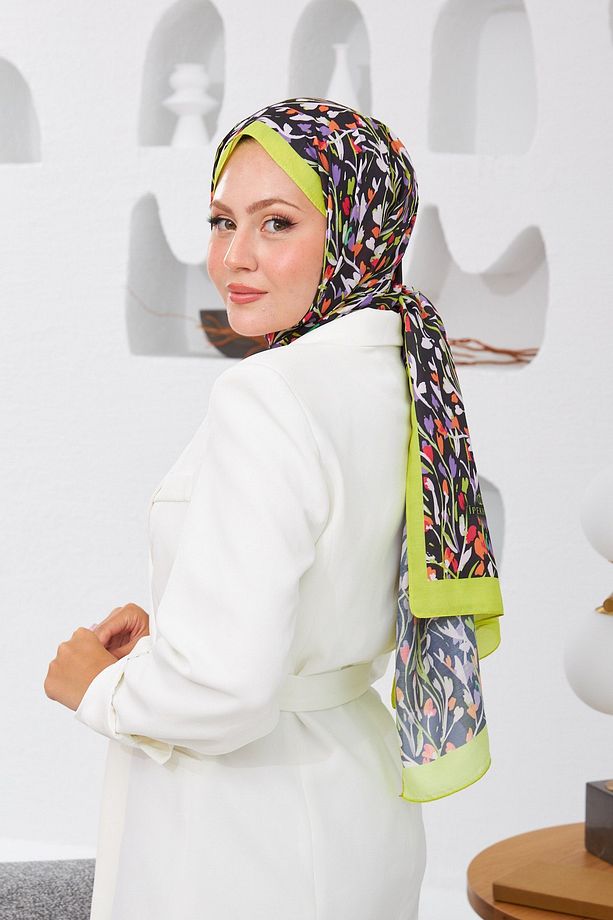 Nature Cosy Line Soft Şal Limon Sarı 3035-08 - 3