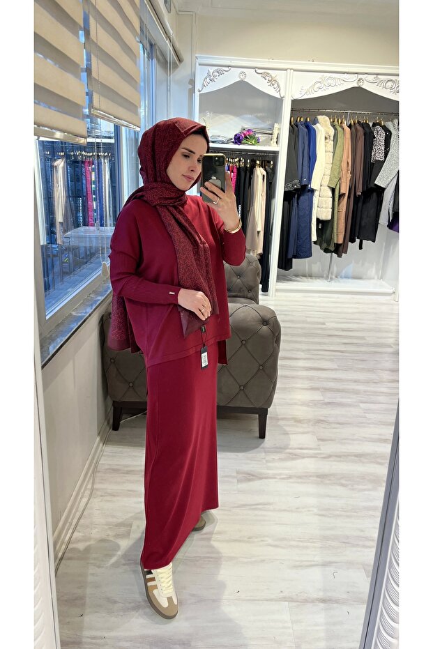 A Triko Etek BORDO - 3