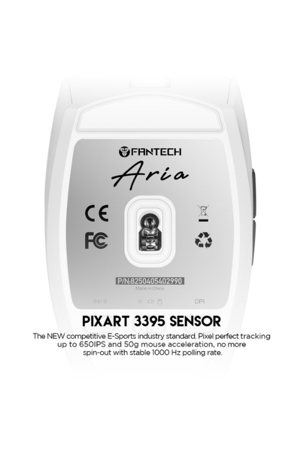 Fantech Arıa Xd7 Superlıght Kablosuz Oyuncu Mouse Paw3395 (GRIP TAPE VE YEDEK SKATES) - 5