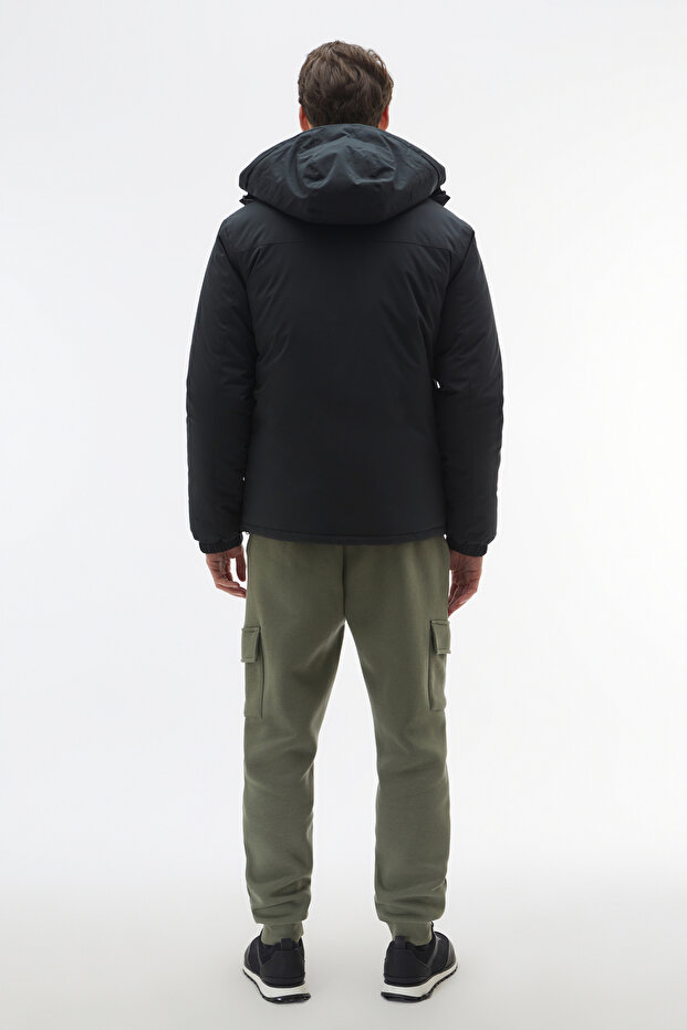 KAPÜŞONLU KALIN MONT - 3