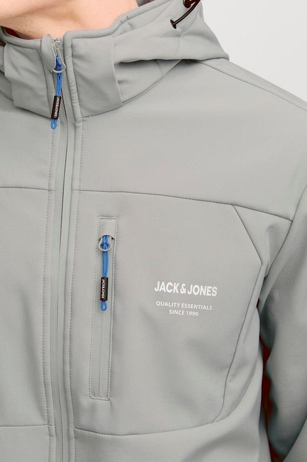Jjtheo Softshell Jacket Gri - 4