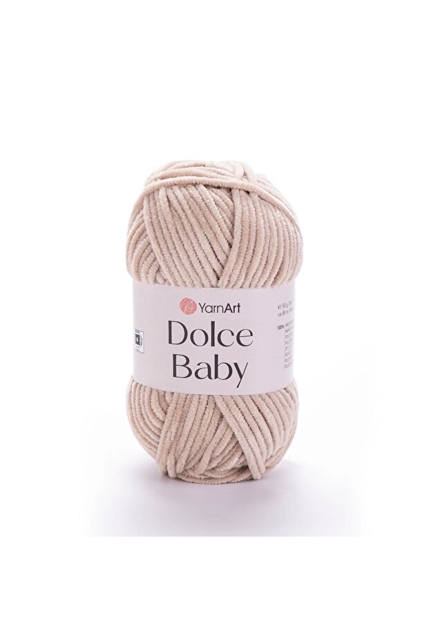 Dolce Baby - Velvet, Baby Hand Knitting Thread Stone Color-771