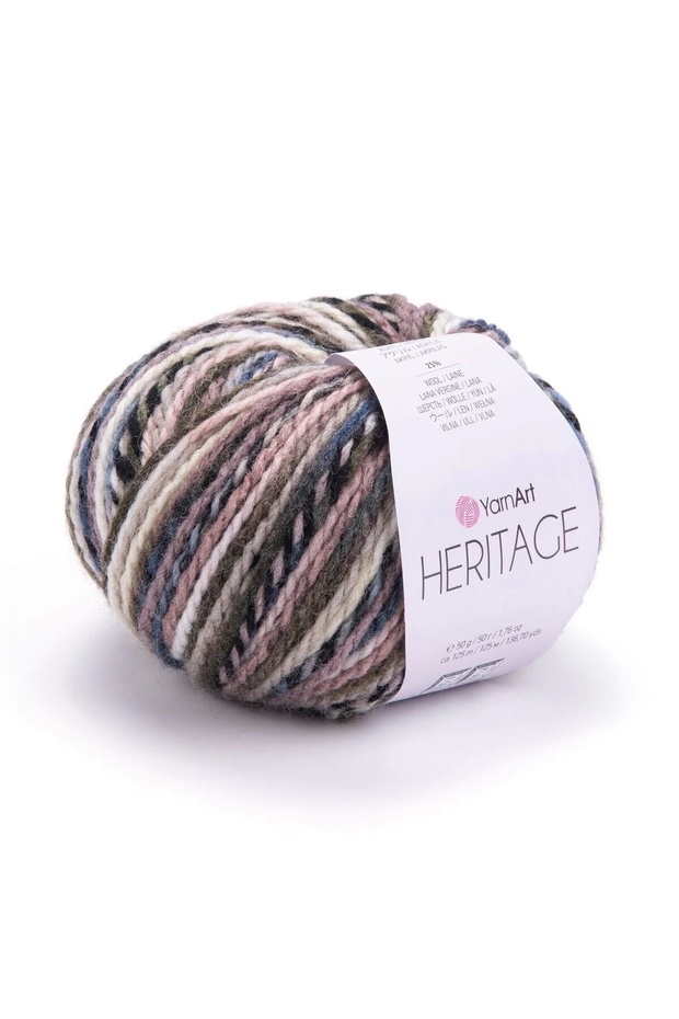 Herıtage - Ebruli El Örgü Ipi Ebruli-341 - 1