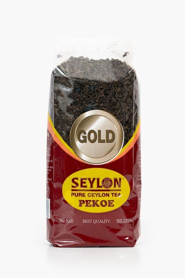 Seylon Seylon Seylon Pekoe Gold 500gr.Ceylon Tea 1 Adet Güllü Ithal Seylan Sri Lanka Kaçak Siyah Yaprak.