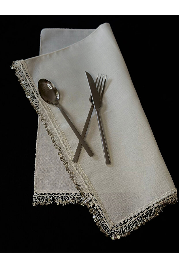 Pul İşlemeli Yemek Peçetesi - 6