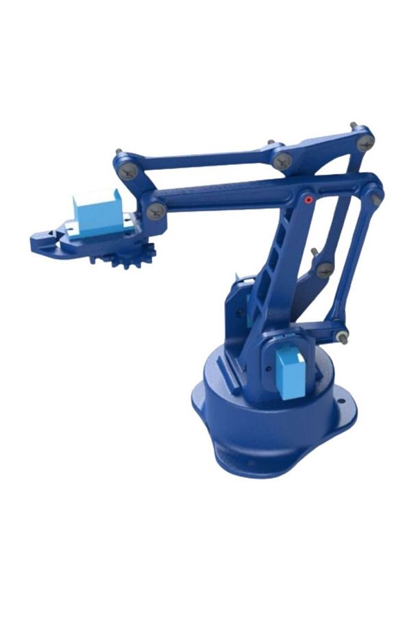 Arduino Robot Kol 3d Baskı 4 Servo Takılmış Halde MONTAJ YAPILMIŞ - 4
