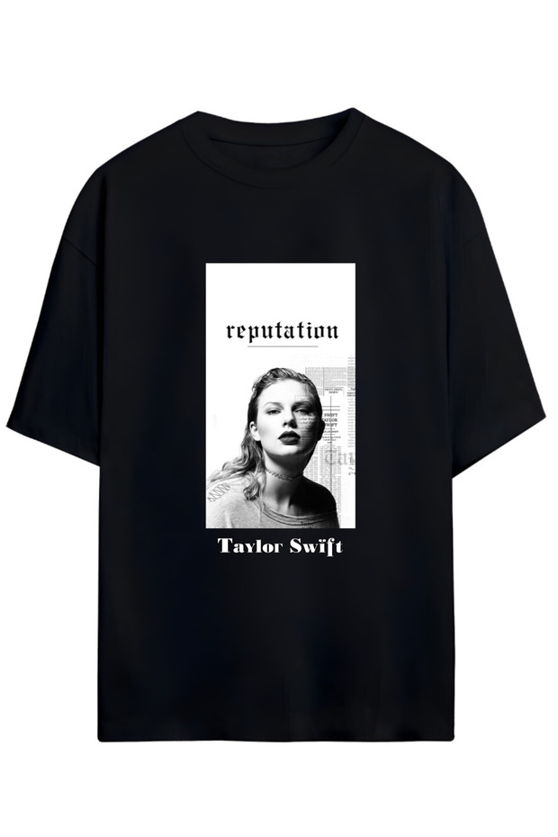 Taylor Swift Design Unisex Oversize Cotton T-Shirt