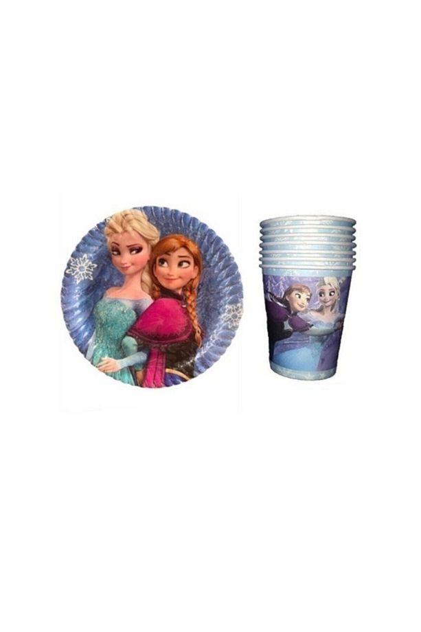 Frozen Elsa Tabak Bardak Set - 1