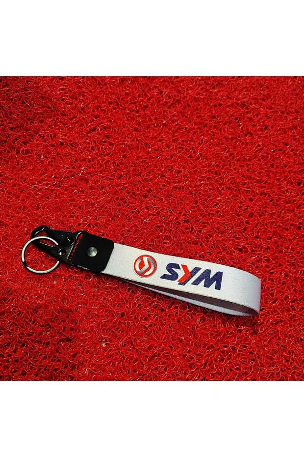 سلسلة مفاتيح من القماش لمحرك Sym Kali̇teli̇ Auto - Moto Accessoire مقاس 19 سم