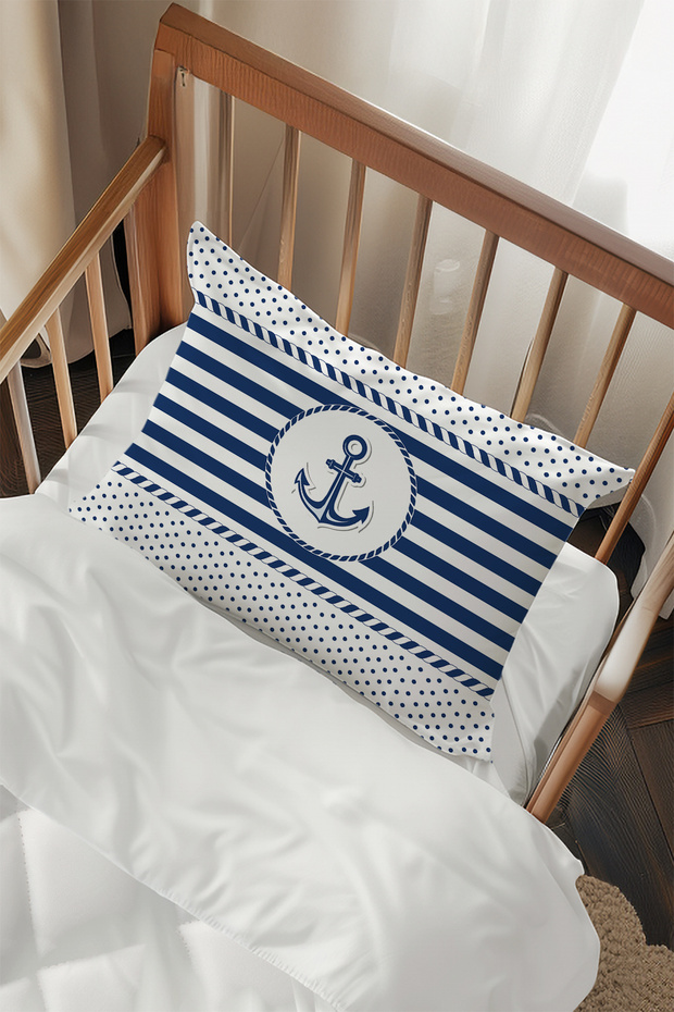 2 Pillowcases with Sailor Pattern - Tlayk-024